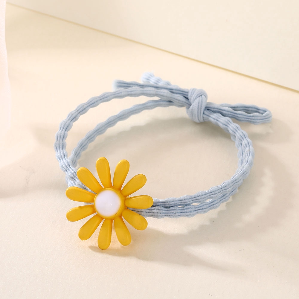 Elastic Daisy Hair Lanyard There are 5 Color Options