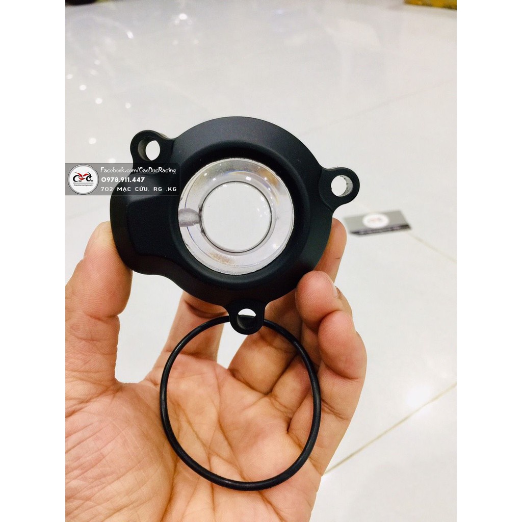 NẮP LỌC NHỚT TRONG SUỐT EXCITER CÁC ĐỜI LẮP NHƯ ZIN