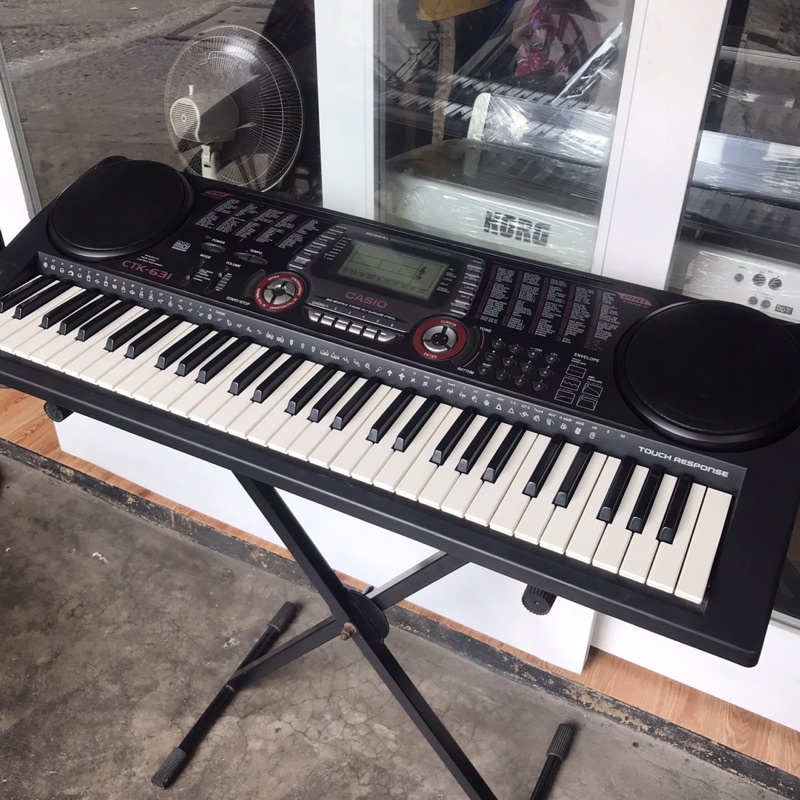 Đàn Organ Nhật CTK -631 giá rẻ . đầy đủ chức năng . âm thanh hay . phím tốt . bảo hành 1 năm