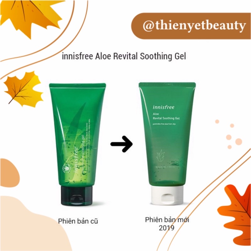 Gel lô hội đa năng làm dịu da dưỡng ẩm Aloe Revital Soothing Gel 300ml