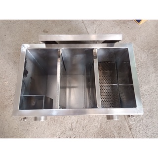 Bể tách mỡ 30 lít inox 304
