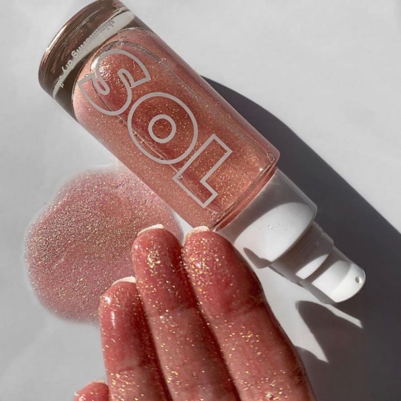 Colourpop Nhũ Body Shimmering dry oil minisize màu Peach Bellini 26ml