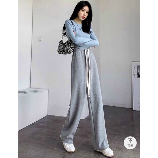 Quần tăm suông hot trend