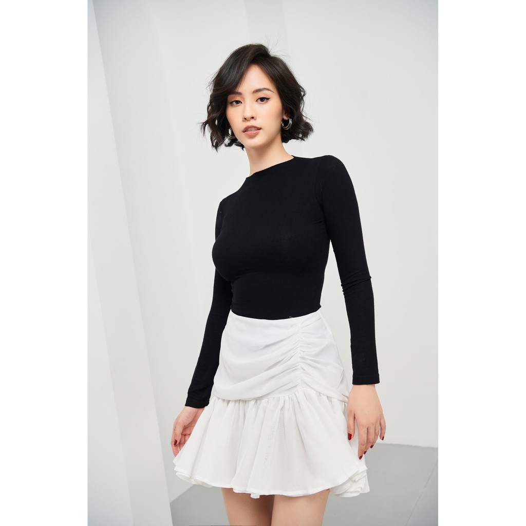 NARCOTICS-ROSSA- Chân váy voan bèo ngắn | BigBuy360 - bigbuy360.vn