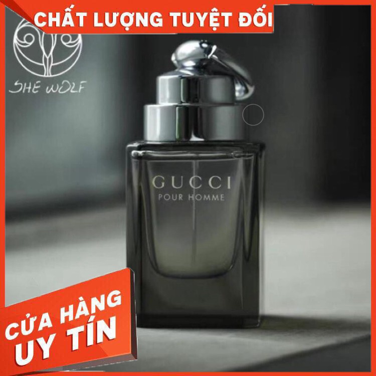 HÀNG CAO CẤP -  Nước hoa nam Gucci Pour, Nước hoa nam tính quyến rũ  - Hàng Cao Cấp
