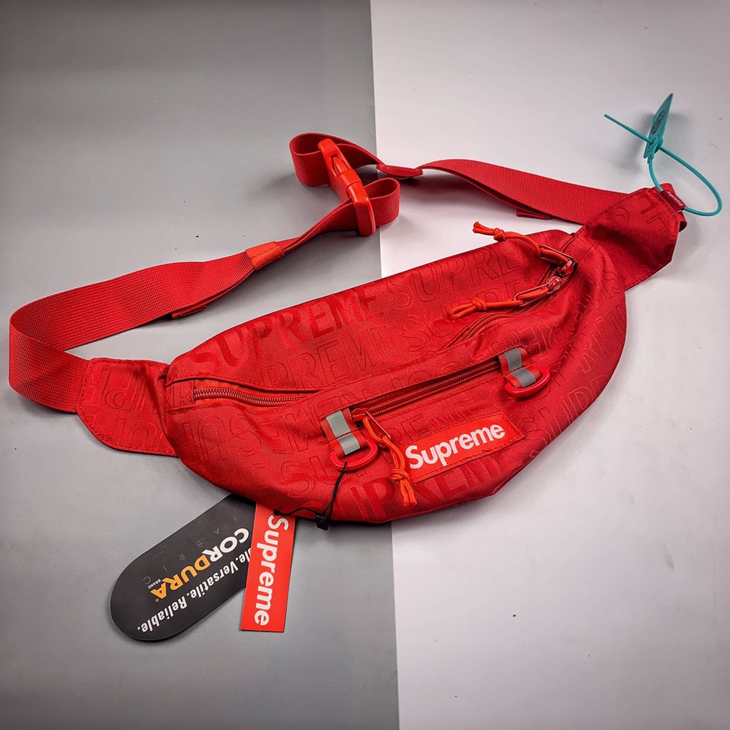 [🎁Ảnh Thật] Túi Bao Tử Đeo Chéo Nam Nữ Supreme Bag SS19 | BigBuy360 - bigbuy360.vn