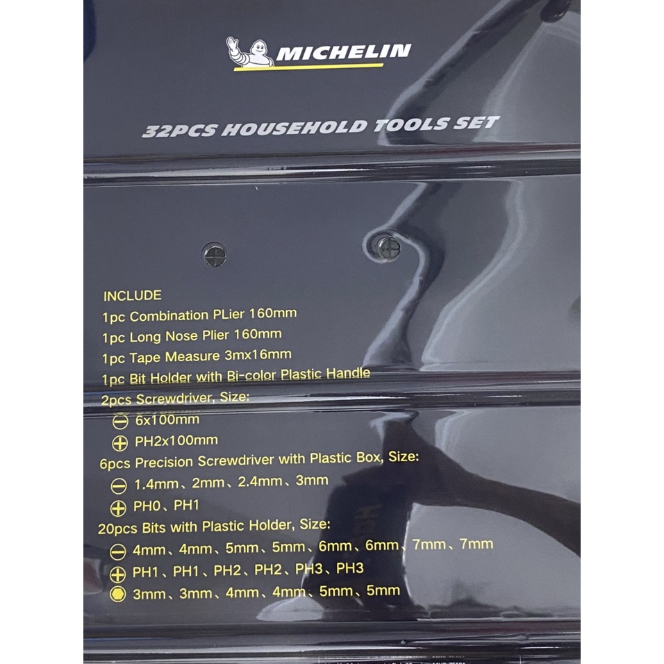 Bộ đồ nghề chuyên dụng 32 chi tiết Michelin- Hàng NK chính hãng