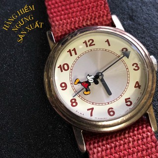 Đồng hồ nữ độc lạ nhật bản hiệu Alba x disney mickey