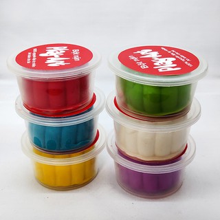 Bộ 6 hộp Đất năn 70g – Bột nặn – An toàn cho bé - Hàng Việt Nam
