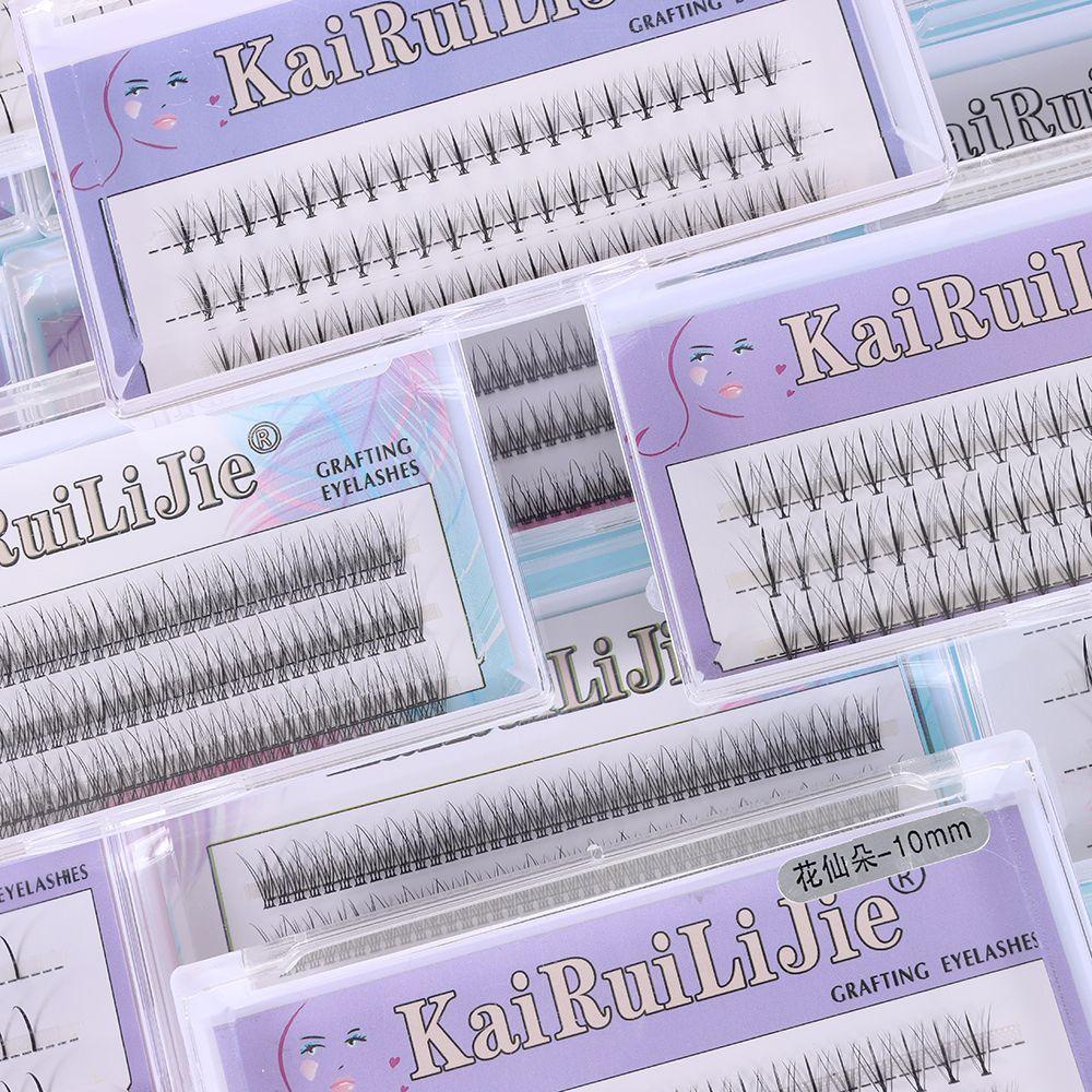 Hộp 60 Bó Lông Mi Giả Thời Trang Lâu Trôi Dễ Sử Dụng