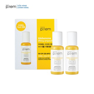 [SET ĐẶC BIỆT MUA 1 TẶNG 1] Tinh chất chống lão hóa Make P:rem Idebenone lifting ampoule 30ml
