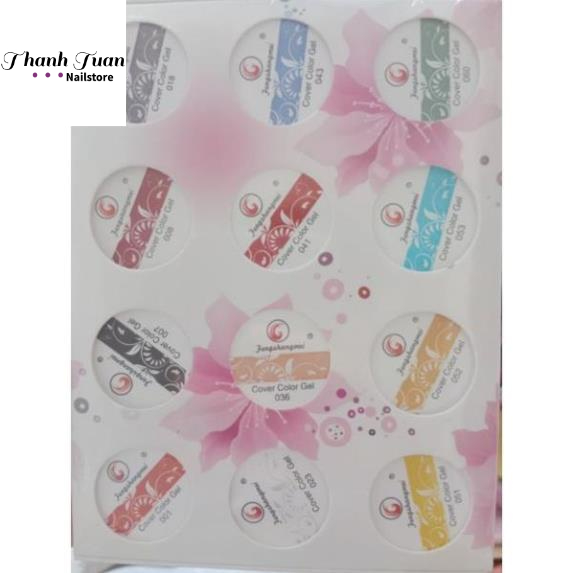 Gel vẽ nail FENGSHANGMEI set 12 màu ( chính hãng ) - Phụ kiện đồ nail