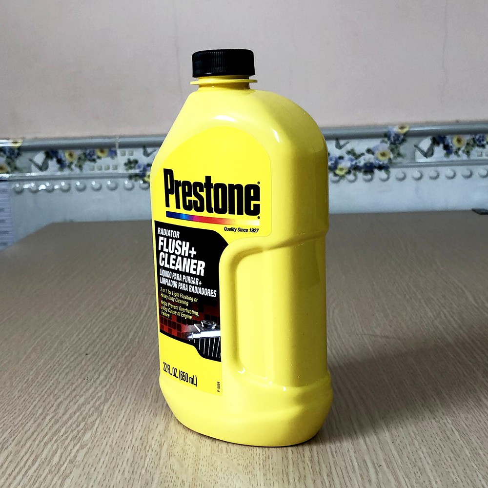 Súc Rửa Két Nước Làm Mát Prestone Radiator Flush Cleaner 650ml