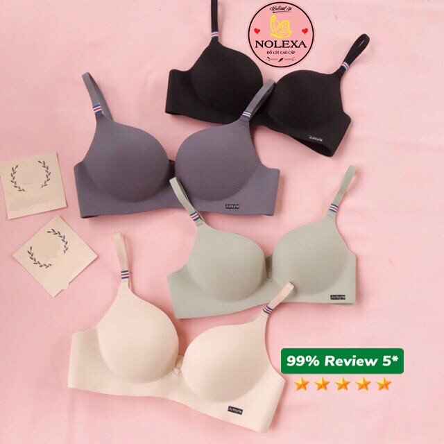 Áo Ngực Su ❤️FREESHIP❤️ Áo Ngực Su Đúc NOLEXA không gọng mềm Ôm Khít Tôn Vòng 1 Cao Cấp LX022