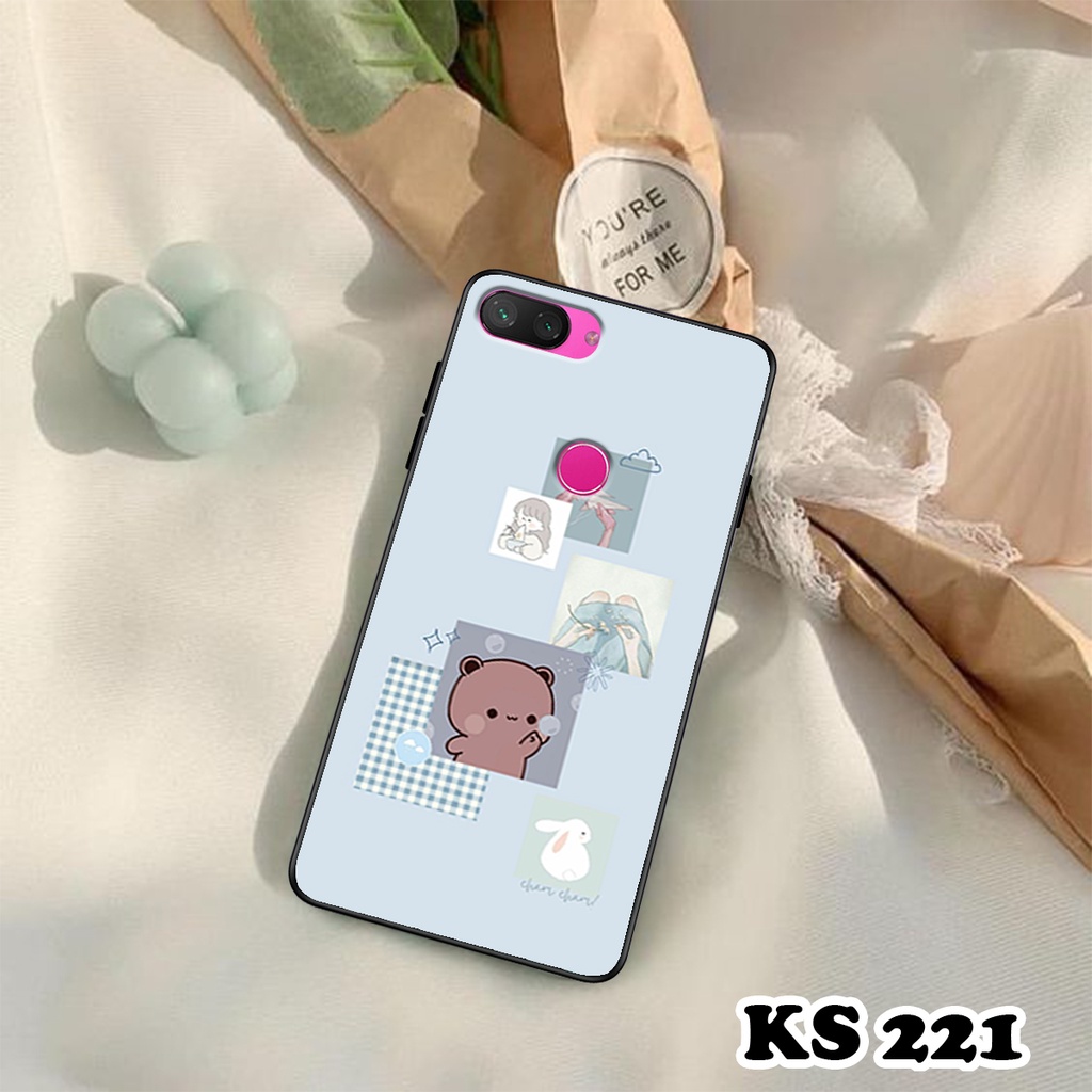 Ốp lưng Xiaomi Mi 8 - Mi 8 Lite - Mi 8 SE - Mi 9 - Mi 9 SE - Ốp in hình thỏ con dễ thương - Lưng nhám Viền TPU cao cấp