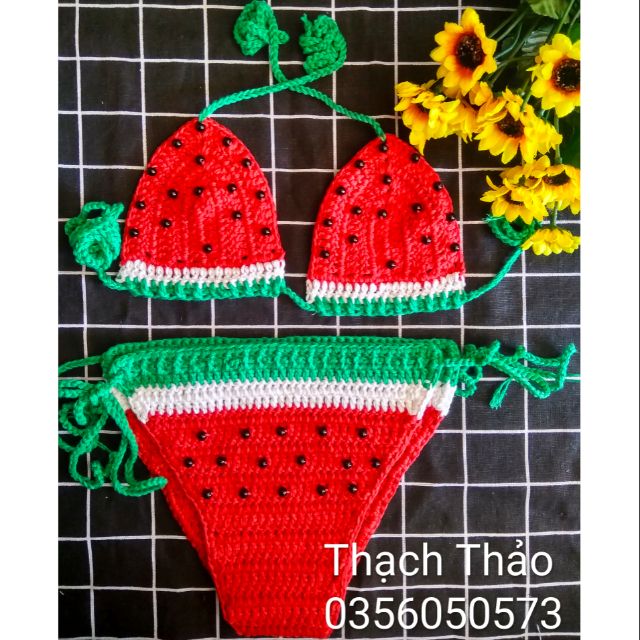 Bikini dưa hấu 🍉 cho bé