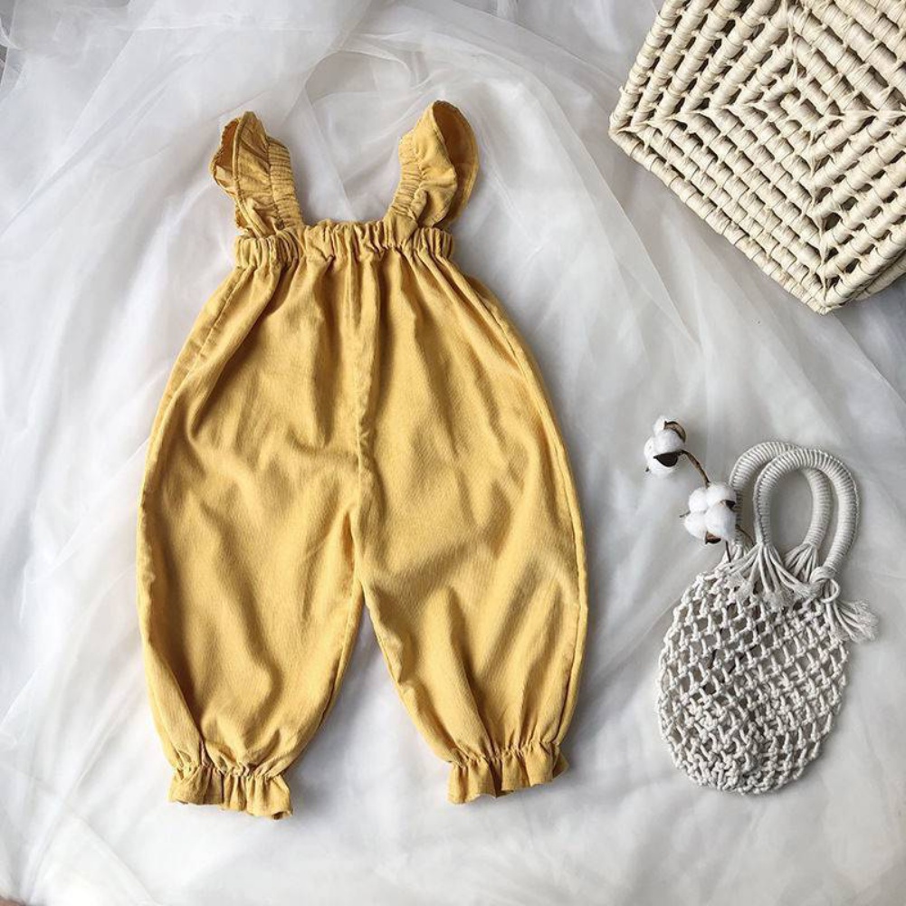Bộ Áo Khoác + Yếm Thời Trang Mùa Thu Hàn Quốc Dành Cho Bé Gái