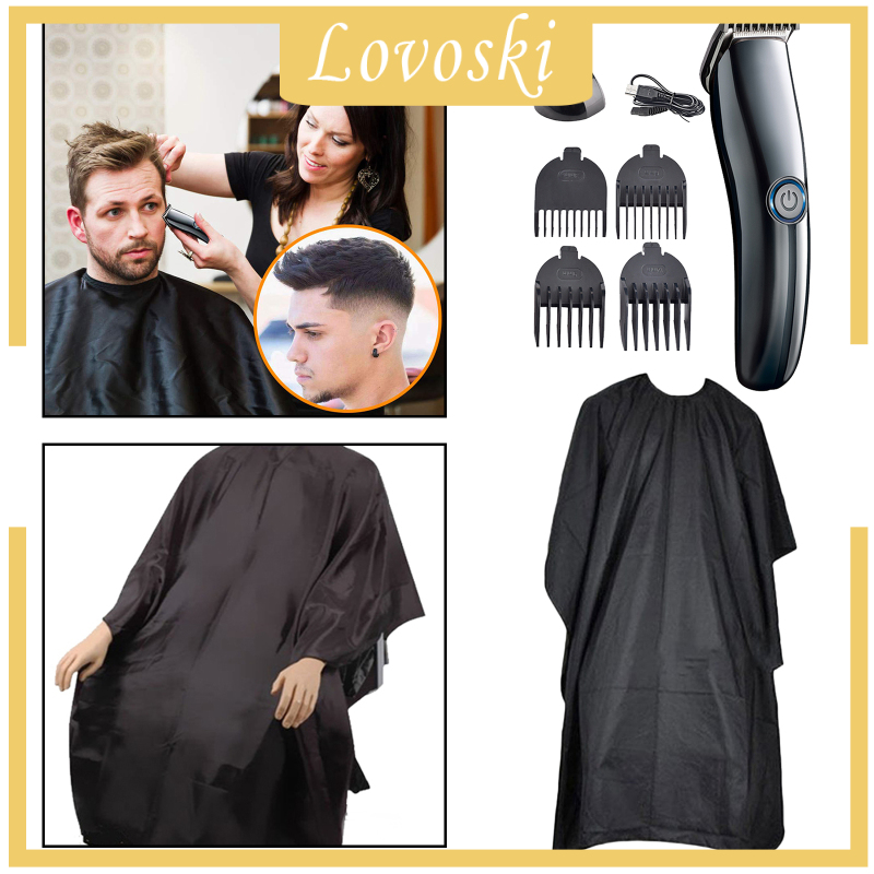 [LOVOSKI]Cordless USB Rechargeable Hair Clipper with Low Noise for Home Salon Baby