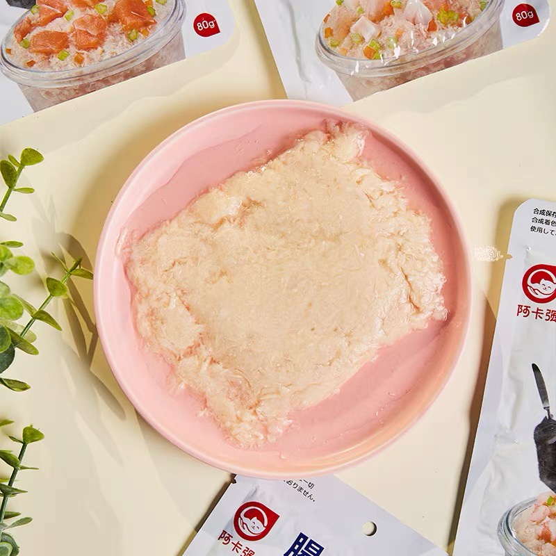 PATE MÈO THỨC ĂN TƯƠI AKCHAN CÔNG NGHỆ NHẬT GÓI 80G