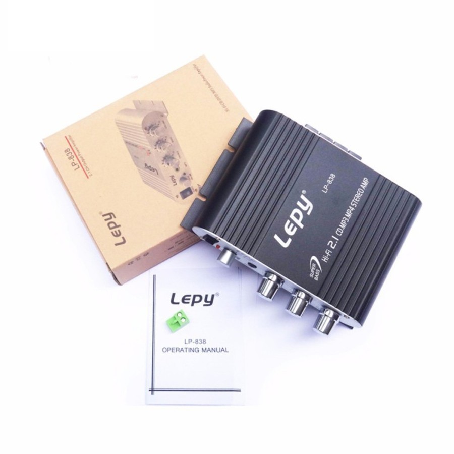 (SIÊU GIẢM GIÁ) Amly lepy 838  amply mini lepy 838  - KHÔNG KÈM NGUỒN -DC2392