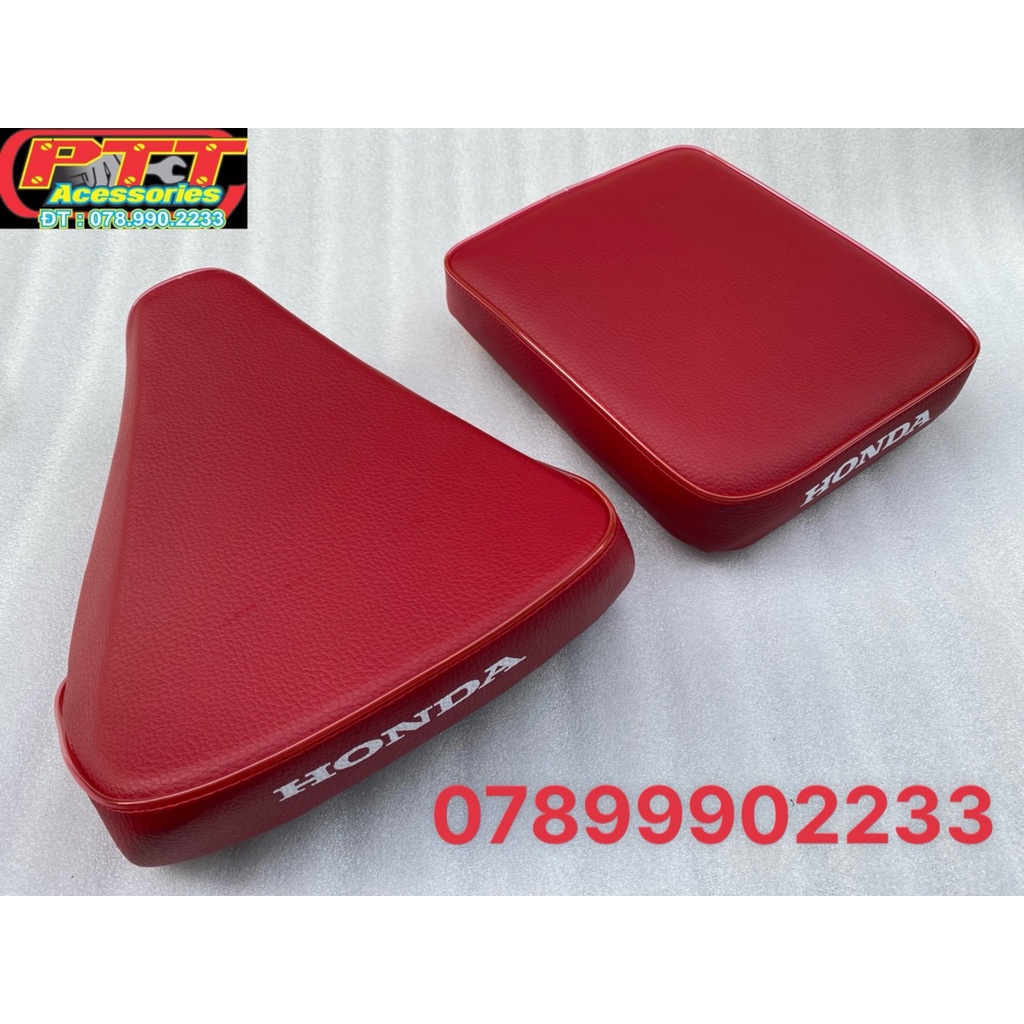 BỘ YÊN TRƯỚC - SAU XE CUB 81 MÀU ĐỎ