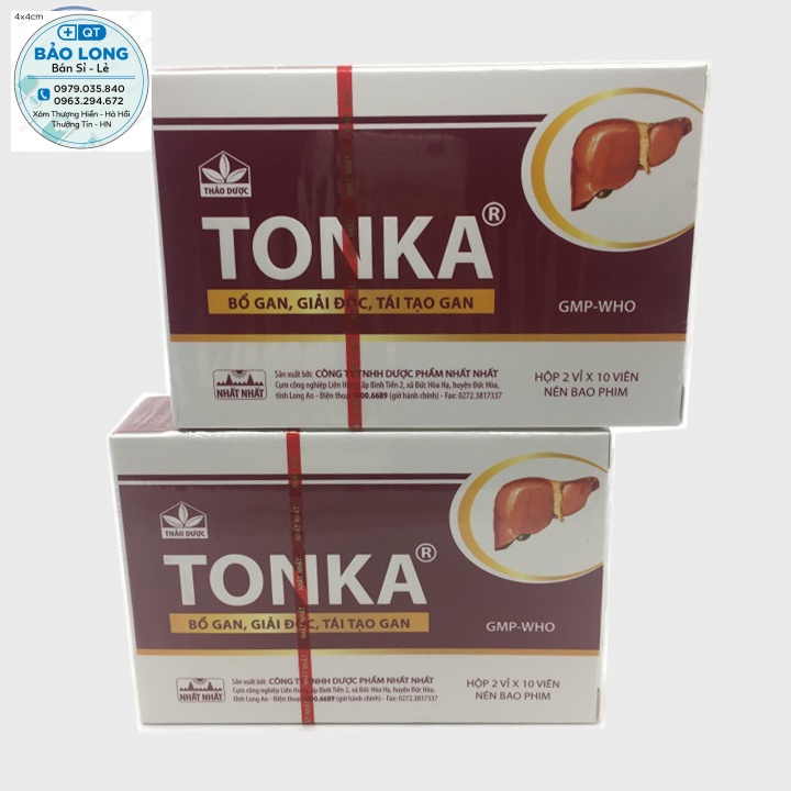 Tonka Nhất Nhất Mát g.an giải độc g.an 20 viên