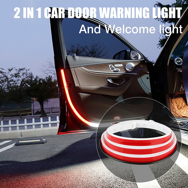 Bộ 2 Đèn LED Cảnh Báo Mở Cửa Xe Hơi 12V Chống Va Chạm