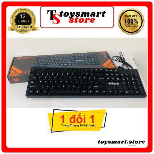 Combo Bàn Phím Chuột Máy Tính Có Dây Mixie Chuyên Dùng Văn Phòng Chơi Game