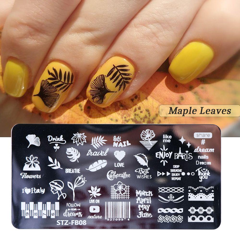 Khuôn In Móng Tay Nghệ Thuật Heceh