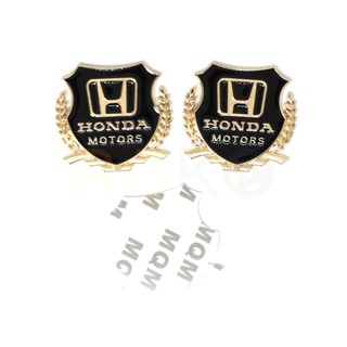 🚗 Tem dán, Miếng dán huy hiệu in logo thương hiệu Honda (1 chiếc)