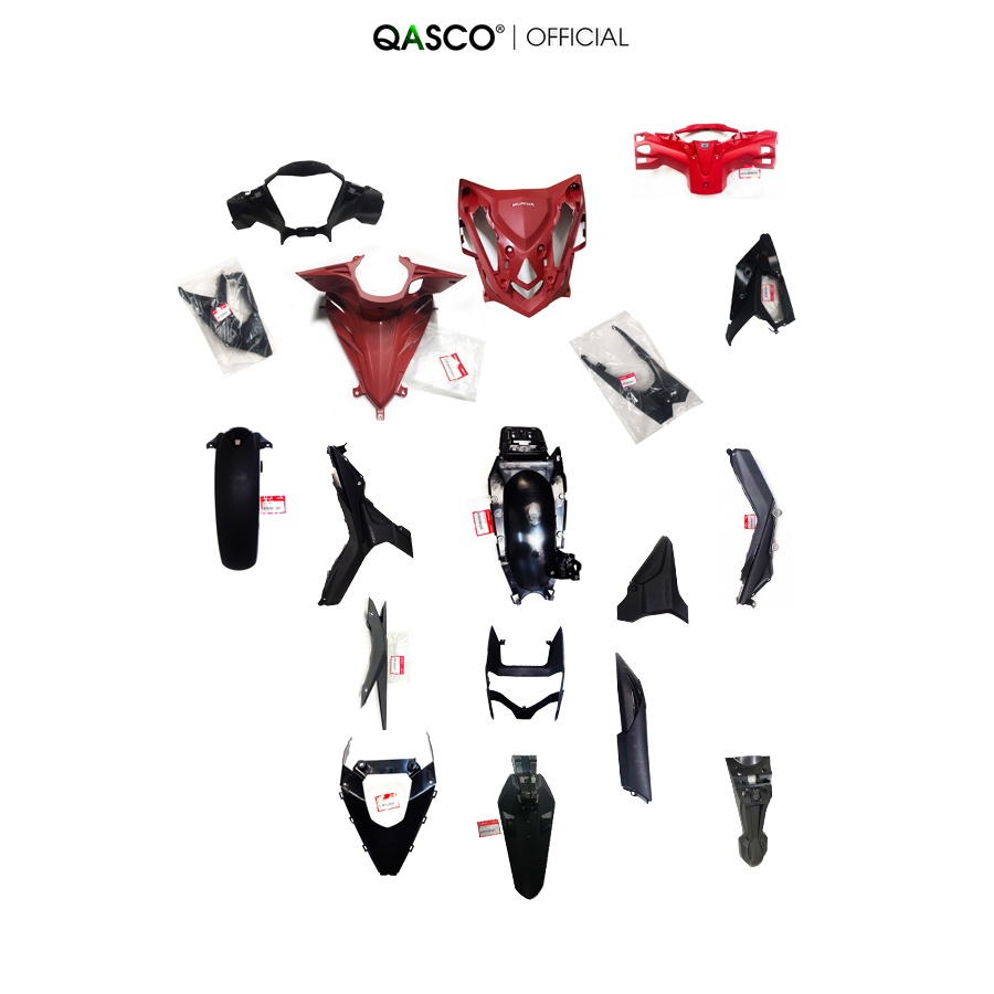 Full dàn áo nhựa nhám HONDA WINNER 150 V1 (Đỏ) (18 chi tiết)