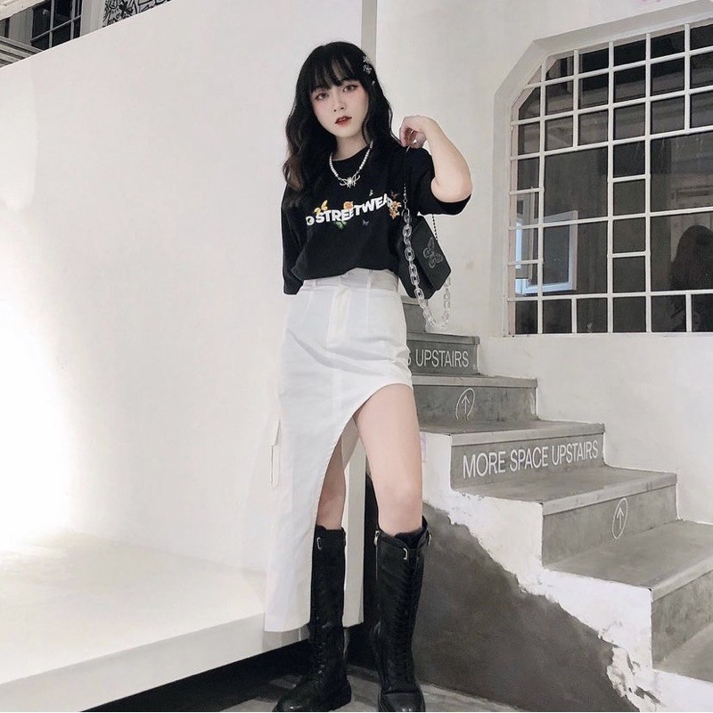 Áo thun tay lỡ Unisex BUTTERFLY TBO