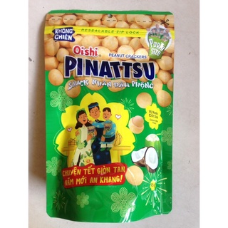 [Sỉ] Đậu phộng Pinattsu Oishi gói 95g vị nước cốt dừa/ mực cay cay siêu ngon
