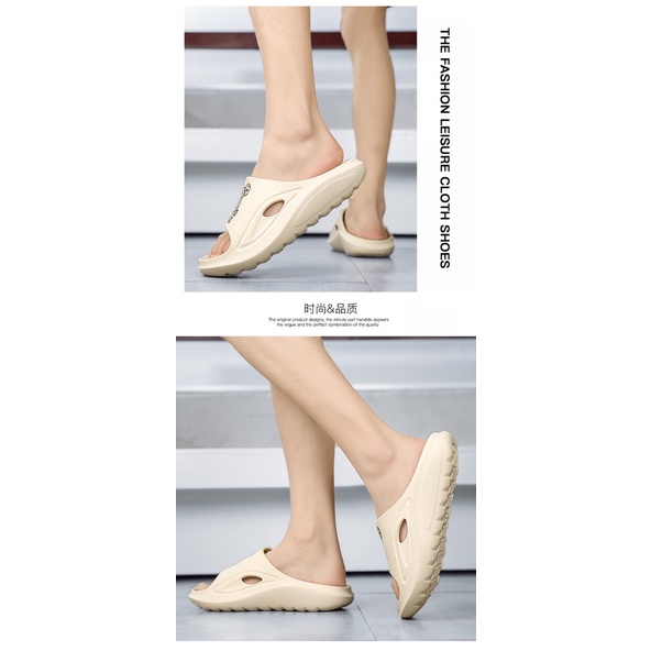 Dép Unisex Quai Ngang Nam - Nữ, Mẫu Dép đúc nguyên khối chất liệu EVA Cao Cấp 1822