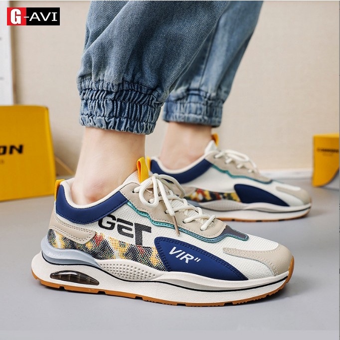 Giày Thể Thao Nam VIR Chất Liệu Cao Cấp Bền Đẹp Phối Màu Siêu Đỉnh AVI - 123