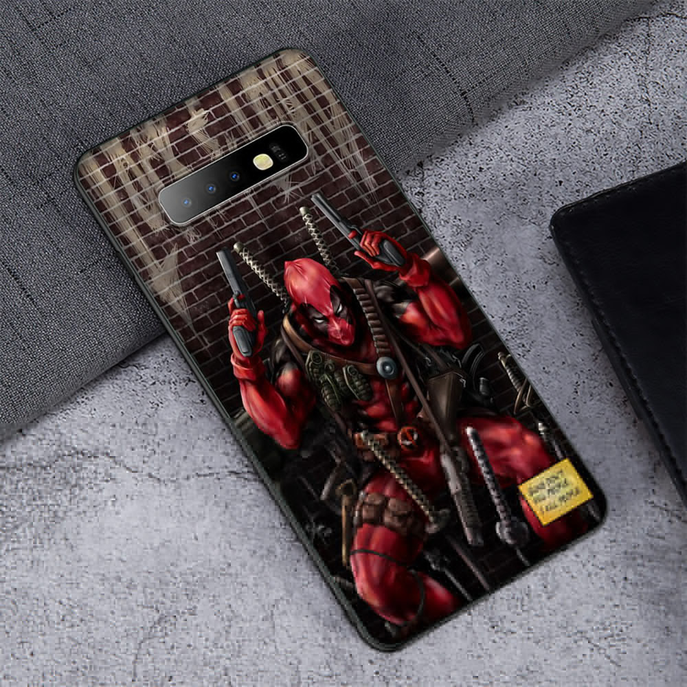 Samsung M51 A02s A31 A42 S21 S21s S30 5G Plus Ultra TPU Soft Silicone Case Casing Cover ZT104 Marvel movie Deadpool