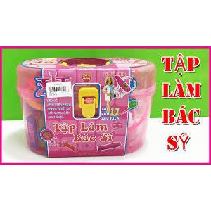 Bộ đồ chơi 17 món tập làm bác sĩ cho bé hàng Việt Nam