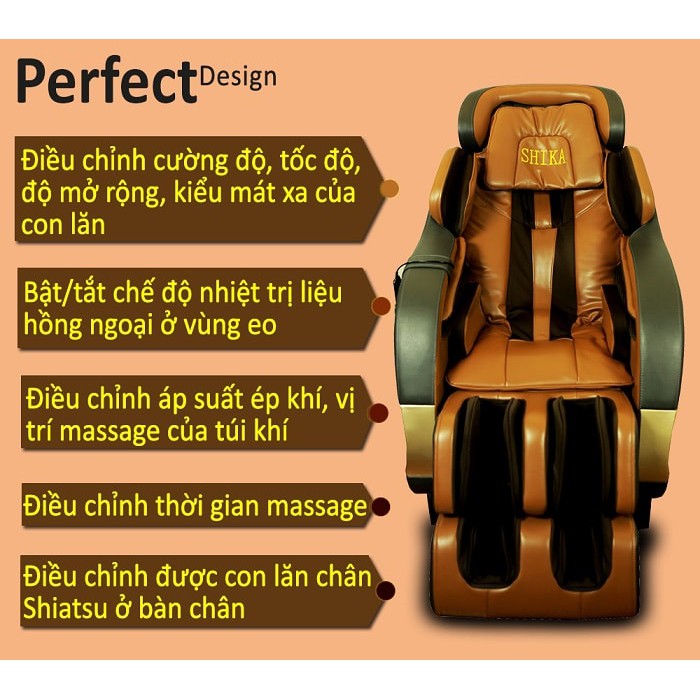 Ghế matxa Shika SK8904