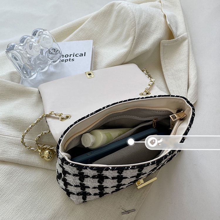 Túi Đeo Chéo Vai Bằng Len Thời Trang Sành Điệu Cho Nữ