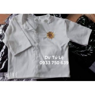 Áo croptop thêu hoa cúc đen trắng ảnh thật cotton DƯ TÚ LỆ