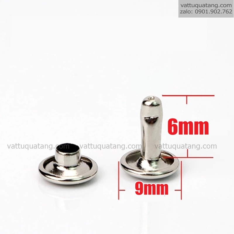 Combo 100 set (bộ) = 200 cái Nút đóng dây đeo thẻ 2 đầu