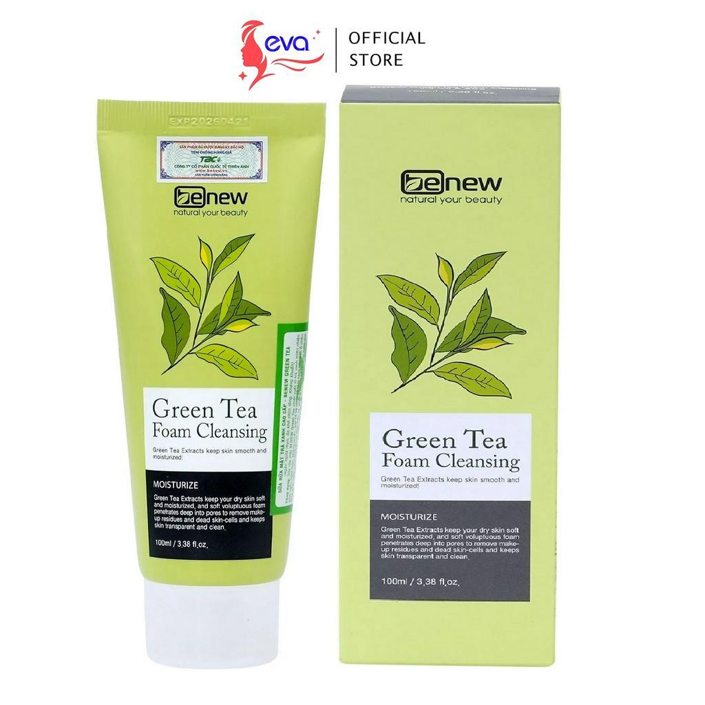 Sữa rửa mặt BENEW Green Tea Foam Cleasing 100 ml