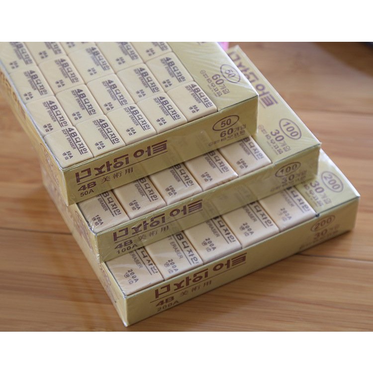 Tẩy bút chì 4B, gôm tẩy chì 4B