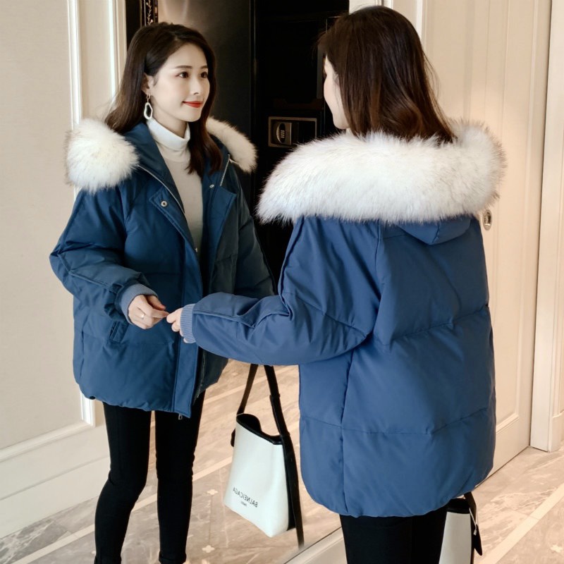Áo Phao Béo 2 Lớp Phối Mũ Lông Thời Trang