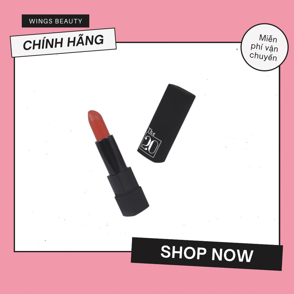 Son lì mềm The 20 Velvet Matte Lipstick