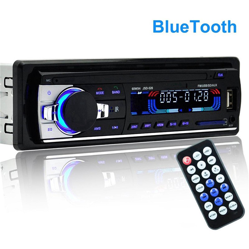 Đầu phát âm thanh nổi trên xe hơi Bluetooth Radio MP3 / USB / SD / AUX-IN / FM