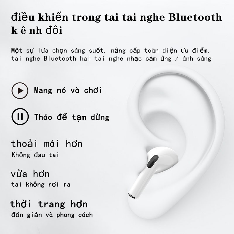 INPODS Tai Nghe Nhét Tai Không Dây Pro4 Cho Điện Thoại Android