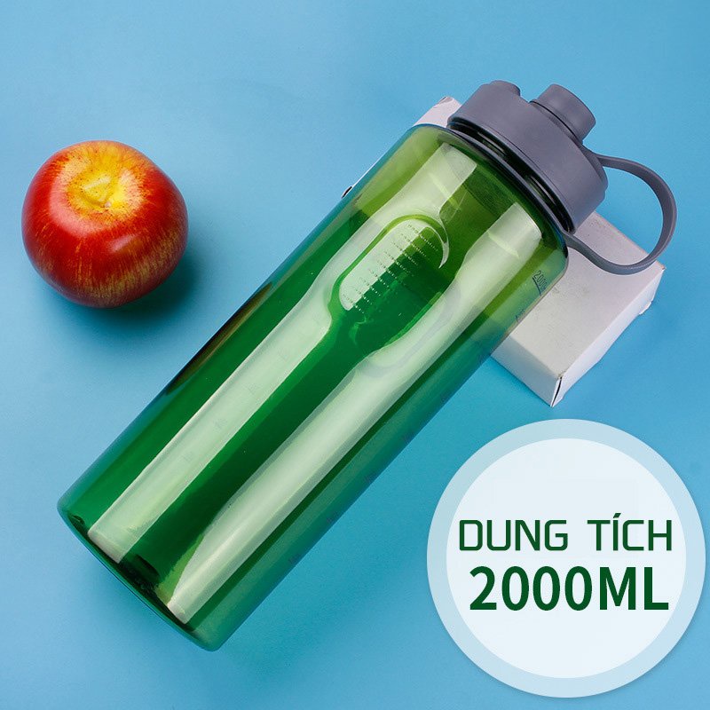 Bình nước fugang cao cấp , bền bỉ chịu nhiệt tốt , dung tích 2lit , có màng lọc silicon