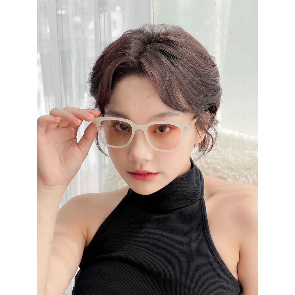 Kính mát nam nữ LILYEYEWEAR mắt vuông chất liệu nhựa cứng cáp màu sắc thời trang FGBP.2020 72019