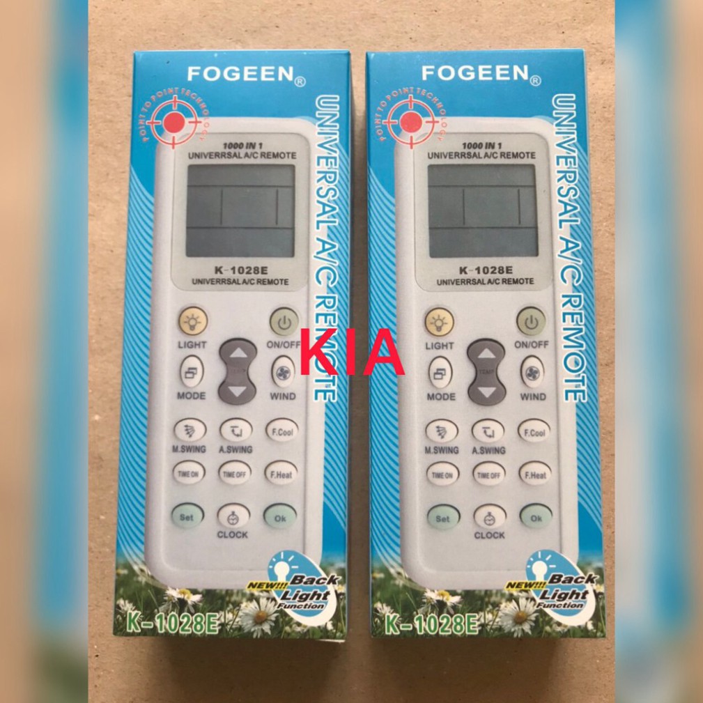 REMOTE MÁY LẠNH ĐA NĂNG FORGEN K-1028E - ĐIỀU KHIỂN ĐIỀU HÒA ĐA NĂNG FORGEN K-1028E